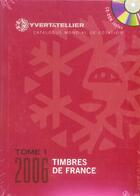 Couverture du livre « Timbres de france de 1849 à nos jours t.1+ cd rom (édition 2006) » de Yvert et Tellier aux éditions Yvert Et Tellier