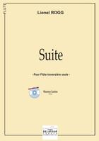 Couverture du livre « Suite pour flute » de Rogg Lionel aux éditions Delatour