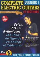 Couverture du livre « Complete electric guitars volume1 cd & dvd rebillard (nouvelle version) » de Jjrebillard aux éditions Jj Rebillard