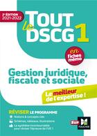 Couverture du livre « Tout le DSCG 1 en fiches mémo ; gestion juridique fiscale et sociale (édition 2021/2022) » de  aux éditions Foucher