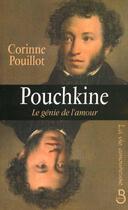 Couverture du livre « Pouchkine » de Pouillot Corinne aux éditions Belfond