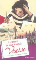 Couverture du livre « Le journal de lisa manin à venise » de Cabello-Reyes aux éditions Mango