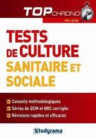 Couverture du livre « Mémo et tests sur les thèmes sanitaires et sociaux » de Celine Wistuba aux éditions Studyrama