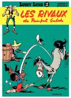 Couverture du livre « Lucky Luke Tome 19 : les rivaux de Painful Gulch » de Rene Goscinny et Morris aux éditions Dupuis