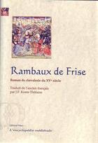 Couverture du livre « Roman de chevalerie du XV siècle » de Rambaux De Frise aux éditions Paleo