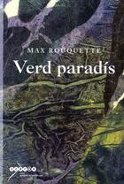 Couverture du livre « Verd Paradis » de Max Rouquette aux éditions Crdp De Montpellier