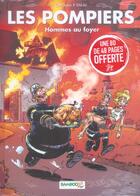 Couverture du livre « Les pompiers Tome 2 : hommes au foyer » de Christophe Cazenove et Stedo aux éditions Bamboo