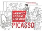 Couverture du livre « Picasso ; an animated coloring adventure » de Claire Fay aux éditions Prestel