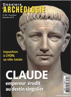 Couverture du livre « Dossier d'archeologie n 390 l'empereur claude - novembre/decembre 2018 » de  aux éditions Faton Revue