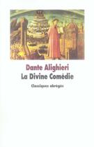 Couverture du livre « Divine comedie (la) » de Dante Alighieri / Ar aux éditions Ecole Des Loisirs