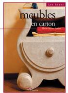 Couverture du livre « Meubles en carton » de Zeidan Marie-He aux éditions L'inedite