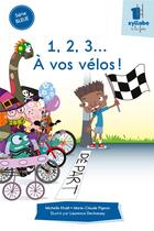 Couverture du livre « 1, 2, 3... à vos vélos ! » de Michelle Khalil et Marie-Claude Pigeon aux éditions Cit'inspir