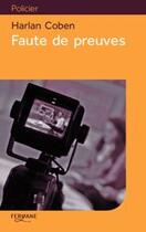 Couverture du livre « Faute de preuves » de Coben aux éditions Feryane