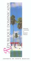 Couverture du livre « République dominicaine » de Pascale Couture et Benoit Prieur aux éditions Marcus Nouveau