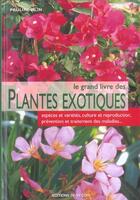 Couverture du livre « Plantes exotiques (les) » de Blin aux éditions De Vecchi