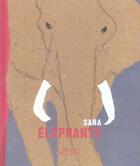 Couverture du livre « Elephants » de Sara aux éditions Thierry Magnier