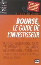 Couverture du livre « Bourse le guide de l'investisseur » de Cercle Des Inve aux éditions Prat