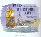 Couverture du livre « Pages d'histoire navale » de M Perchoc et A Lambert aux éditions Gerfaut