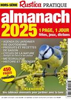 Couverture du livre « Hors serie rustica pratique almanach 2025 » de  aux éditions Rustica