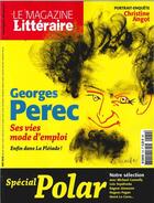 Couverture du livre « Le magazine litteraire n 579 georges perec mai 2017 » de  aux éditions Le Magazine Litteraire