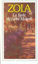 Couverture du livre « La faute de l'abbe mouret » de Émile Zola aux éditions Flammarion