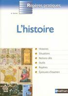 Couverture du livre « L'histoire - reperes pratiques n40 » de Daniel Oster aux éditions Nathan