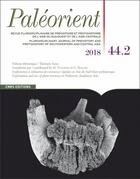 Couverture du livre « Paleorient 44.2 » de  aux éditions Cnrs