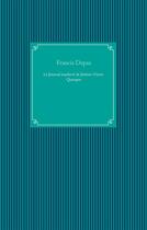Couverture du livre « Le Journal inachevé de Jérôme-Victor Quimper » de Francis Depas aux éditions Books On Demand