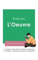 Couverture du livre « Réussir son Bac de français 2023 : Analyse de L'Oeuvre d'Émile Zola » de Émile Zola aux éditions Bac De Francais