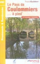 Couverture du livre « Pays de Coulommiers à pied ; 77 - pr - p772 » de  aux éditions Ffrp