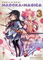 Couverture du livre « Puella magi - madoka magica t.3 » de Magica Quartet et Hanokage aux éditions Bamboo