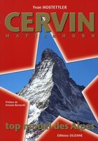 Couverture du livre « Cervin, top model des Alpes » de Hostettler/Yvan aux éditions Olizane