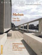 Couverture du livre « Melun, une île, une ville » de Judith Forstel aux éditions Lieux Dits