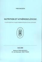 Couverture du livre « Nutrition et athérosclérose » de Dacosta Yves aux éditions Dacosta