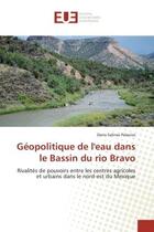 Couverture du livre « Géopolitique de l'eau dans le bassin du rio Bravo ; rivalités de pouvoir entre les centres agricoles et urbains dans le nord-est du Mexique » de Dario Salinas Palacios aux éditions Editions Universitaires Europeennes