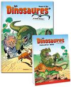 Couverture du livre « Les dinosaures en bande dessinée Tome 1 » de Arnaud Plumeri et Bloz aux éditions Bamboo