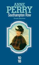 Couverture du livre « Southampton row » de Anne Perry aux éditions 12-21