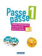 Couverture du livre « Passe - passe niv. 1 - guide pedagogique + 2 cd mp3 + dvd - version papier » de Berger Christelle aux éditions Didier