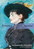 Couverture du livre « Armance ou Quelques scènes d'un salon de Paris en 1827 » de Stendhal aux éditions Editions Du Cenacle