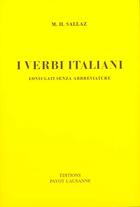 Couverture du livre « Verbi Italiani » de Sallaz aux éditions Payot Lausanne