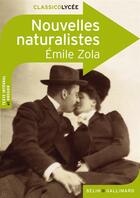 Couverture du livre « Nouvelles naturalistes » de Émile Zola aux éditions Belin Education