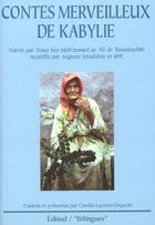 Couverture du livre « Contes Merveilleux De Kabylie » de Camille Lacoste-Dujardin aux éditions Edisud