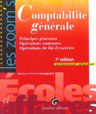 Couverture du livre « Comptabilité générale (7e édition) » de Beatrice Grandguillot et Francis Grandguillot aux éditions Gualino