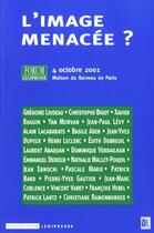 Couverture du livre « L'image menacee ? » de Bigot/Morvan/Verdail aux éditions Edisens