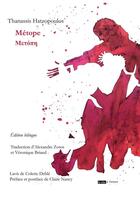 Couverture du livre « Metope » de Thanassis H. aux éditions La Tete A L'envers