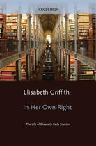 Couverture du livre « In Her Own Right: The Life of Elizabeth Cady Stanton » de Griffith Elisabeth aux éditions Oxford University Press Usa