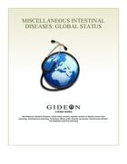 Couverture du livre « Miscellaneous intestinal diseases ; global status » de Gideon Informatics Inc. aux éditions Gideon Informatics