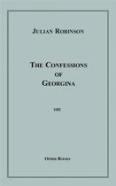 Couverture du livre « The Confessions of Georgina » de Julian Robinson aux éditions Epagine