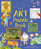 Couverture du livre « Art Puzzle Book » de Rosie Dickins et Fred Blunt aux éditions Usborne