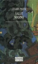 Couverture du livre « Salut masino » de Cesare Pavese aux éditions Gallimard